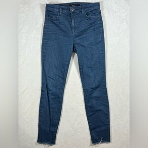 J Brand Maria High Rise Size 28 Slim Dark Blue Skinny Jeans
